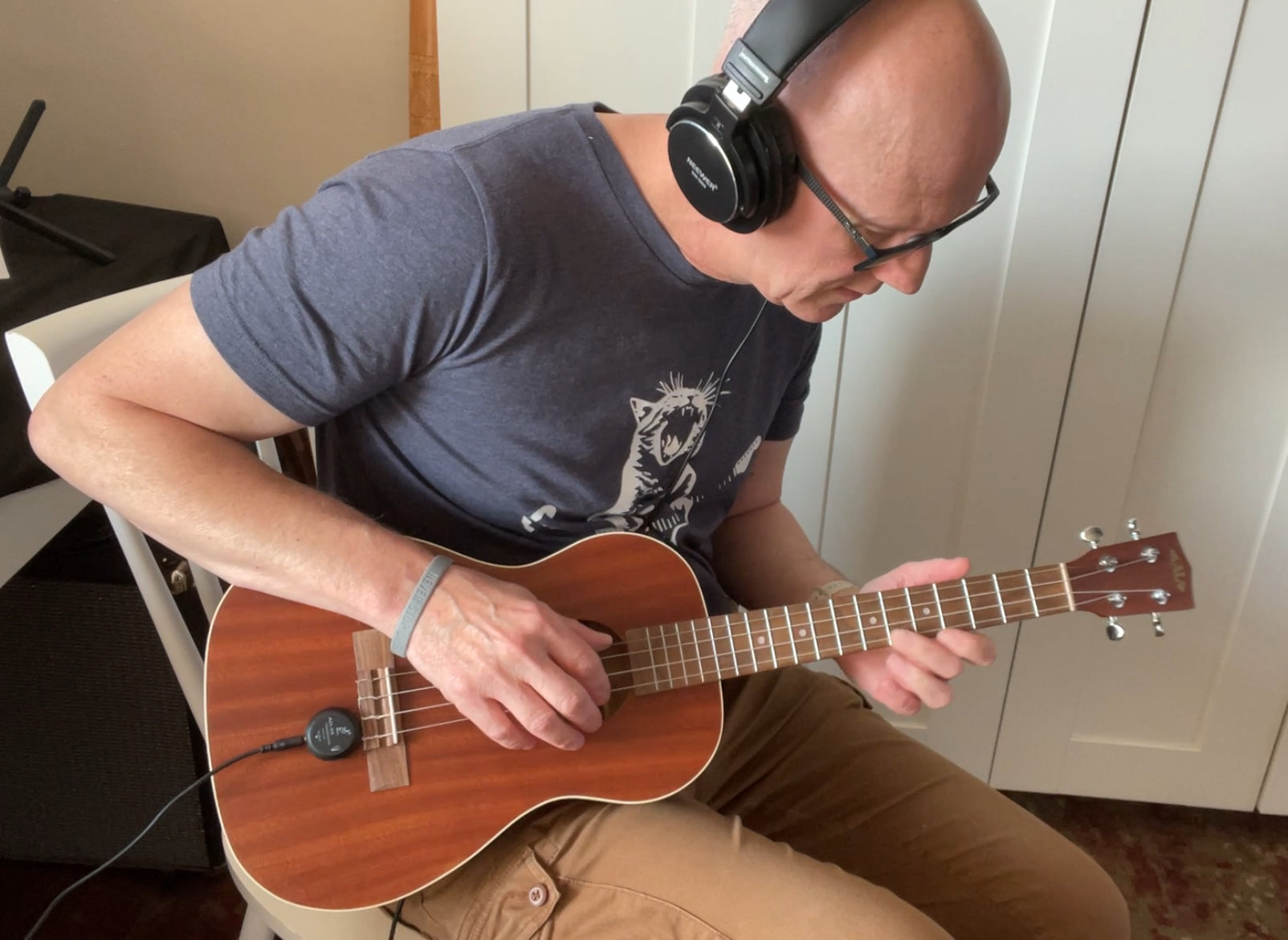 Microfono Pickup Piezo Adeline AD-35 - Per Chitarra Acustica, 3m Cavo - Foto 8